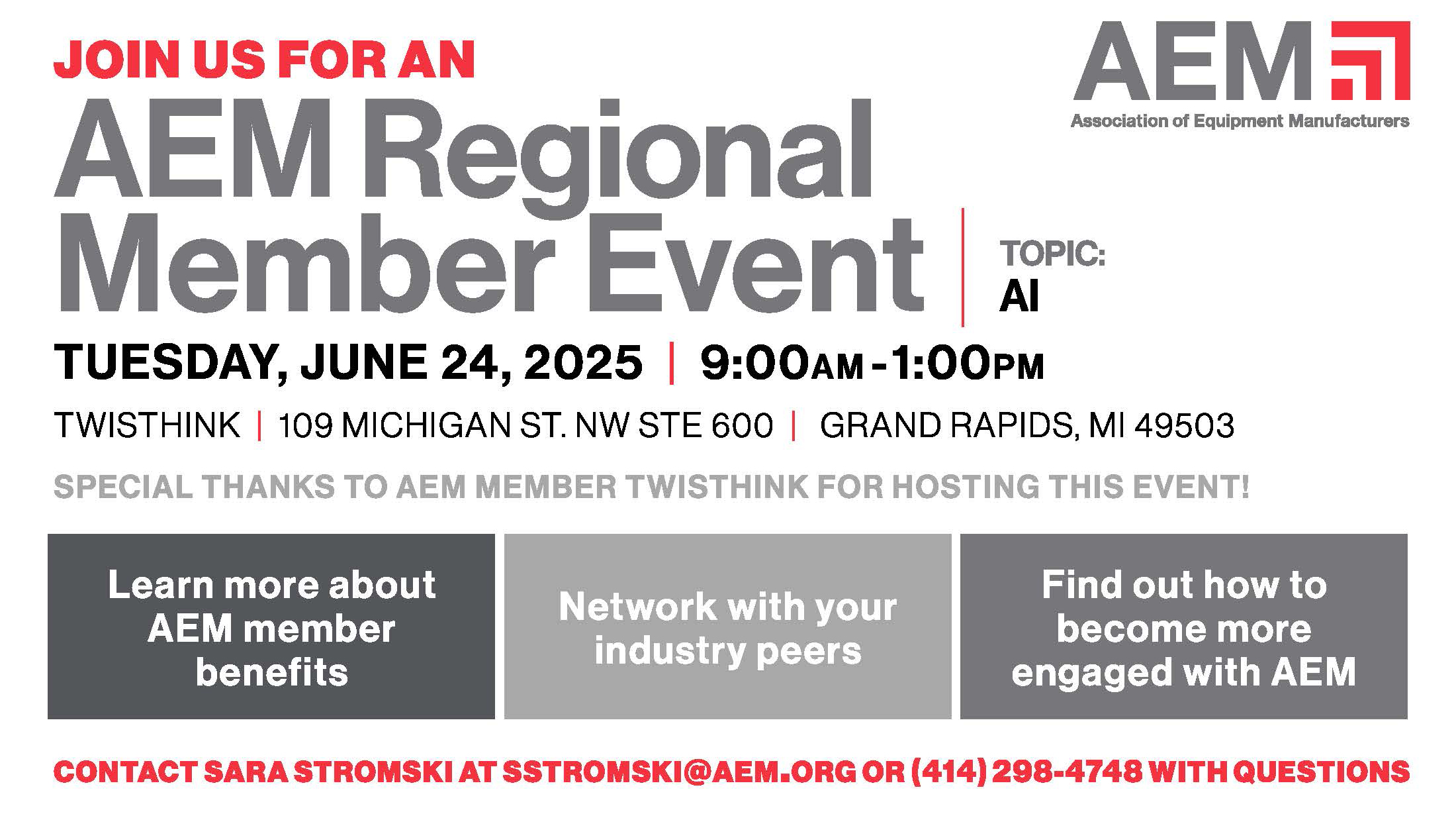 2025 Regional Member Events